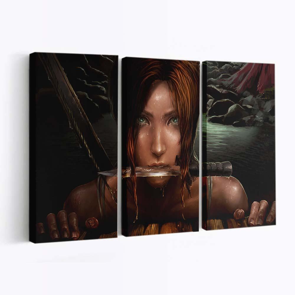 lara croft 4k art ag